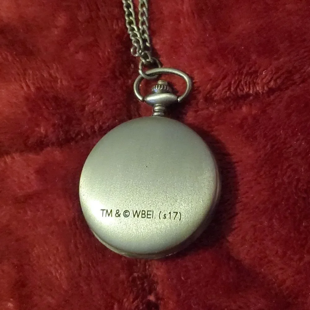 Harry Potter Deadly Hallows Pocket or Necklace Watch New Battery Works Great‎